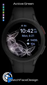 WaTchG008: Digital watch face screenshot
