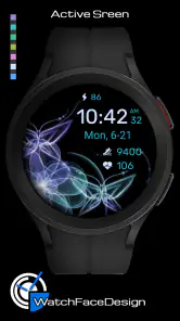 WaTchG008: Digital watch face screenshot
