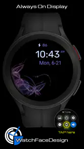 WaTchG008: Digital watch face screenshot
