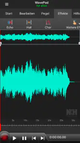 WavePad Audio Bearbeitung screenshot