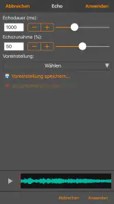 WavePad Audio Bearbeitung screenshot