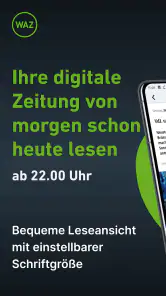 WAZ E-Paper screenshot