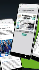 WAZ E-Paper screenshot