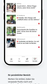 WAZ News screenshot