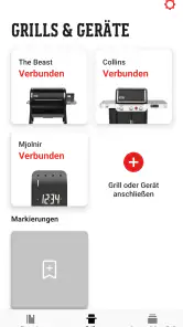Weber® Connect screenshot