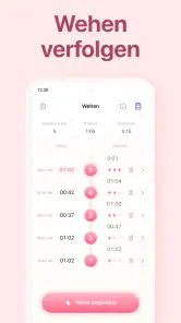 Wehenzähler - Die Wehen App screenshot