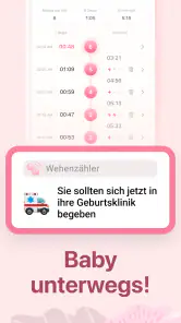 Wehenzähler - Die Wehen App screenshot