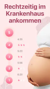 Wehenzähler - Die Wehen App screenshot