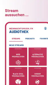 Weihnachtsmusik.fm screenshot