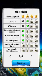 Welt Geographie - Quiz-Spiel screenshot