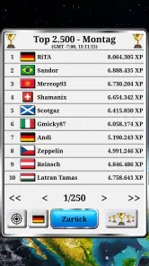 Welt Geographie - Quiz-Spiel screenshot