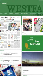 Westfalen-Blatt screenshot