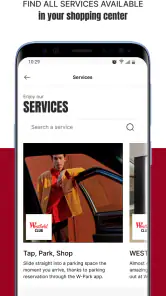 Westfield - Shoppingcenter-App screenshot