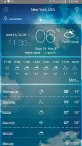 Wetter de - Wettervorhersage screenshot