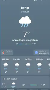 Wetter & Regen - Weather Sky screenshot