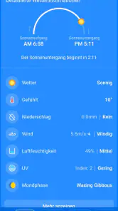 Wetter & Regen - Weather Sky screenshot
