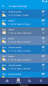 Wetter XS PRO screenshot