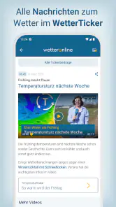 WetterOnline mit Pollenflug screenshot
