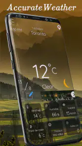 Wettervorhersage screenshot