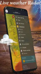 Wettervorhersage screenshot