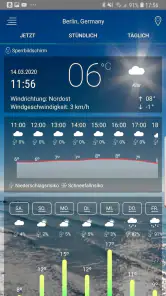 Wettervorhersage App screenshot