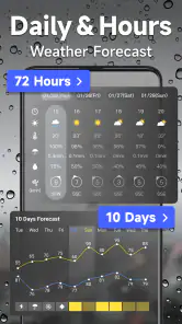 Wettervorhersage - Wetter-App screenshot