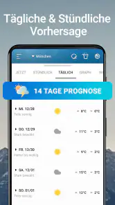 Wetterzeitleiste Lokales Radar screenshot