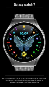 WFP 305 Butterfly watch face screenshot