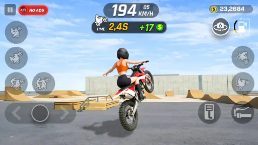 Wheelie Master: Moto Ride 3D screenshot
