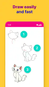 Wie man zeichnet : Zeichen-App screenshot