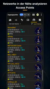 WiFi Analyzer screenshot