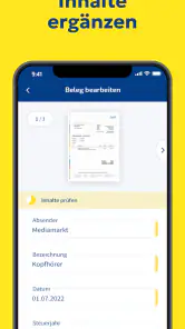 WISO Steuer-Scan screenshot