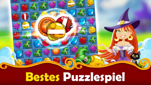 Witchy Wizard Match 3 Puzzle screenshot
