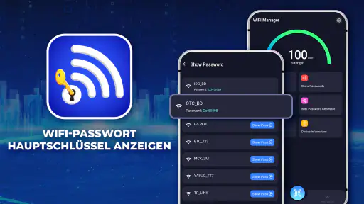 WLAN-Passwort-Anzeigeschlüssel screenshot