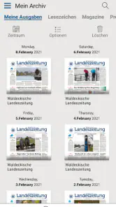 WLZ ePaper screenshot