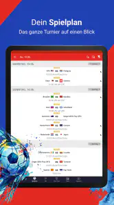 WM 2026 App mit TV.de Live TV screenshot