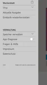 Wochenblatt LWB screenshot
