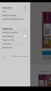 Wochenblatt LWB screenshot