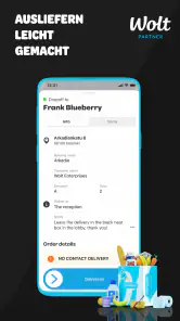 Wolt Courier Partner screenshot