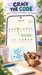 Word Finder: Cryptogram Puzzle screenshot