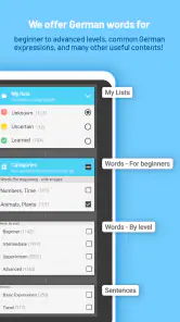 WordBit German (for English) screenshot