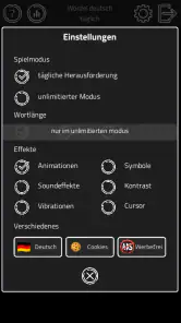 Wördel - tägliches Wortspiel screenshot