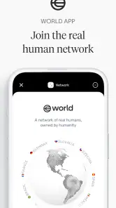 World App - Real Human Network screenshot