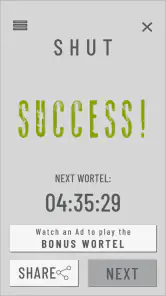 Wortel - Daily Word Puzzle screenshot