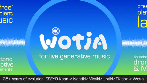 Wotja: Live Generative Music screenshot