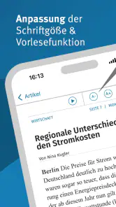 WP E-Paper screenshot