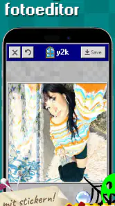y2k: fotoeditor der 2000er screenshot