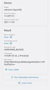 YASNAC - SafetyNet Checker screenshot