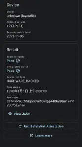 YASNAC - SafetyNet Checker screenshot