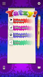 Yatzy mit Online Multiplayer screenshot